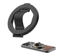 Leeneen Support de téléphone magnétique double face réglable compatible avec Magsafe, support magnétique de téléphone compatible avec les supports de voiture Mag. Pour iPhone, Samsung, Android, iPad