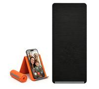 Leeneen Support de téléphone portable pliable en silicone, support de téléphone en aluminium flexible en silicone, pliable dans n'importe quelle forme, support de bureau universel réglable