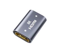 LEENUE Coupleur HDMI 8K Femelle vers Femelle, Adaptateur HDMI 2.1 en Aluminium, Prend en Charge 8K@60Hz/4K@120Hz pour téléviseur HD, Roku Stick, Moniteur, projecteur, Console de Jeux