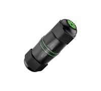 LEENUE Coupleur RJ45 étanche Cat6, Raccord Rj45 IP68 étanche Femelle Femelle, plaqué Or et blindé Prolongateur Rj45 Extérieur pour câbles réseau CAT6/CAT5E/CAT5 PoE,1Gbps/250MHz, Lot de 1