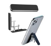 LEEQ 2PCS Aluminium Support Téléphone, Ajustable Support Telephone Bureau Vertical et Horizontal Compatible pour téléphone Portable,Bureau, d'autres Smartphones iPad,Tablets et Plus