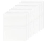 LEEQ Colle sur Fer Patch Double Face pour adhésif Patch Interface fusible, pour Interface sur Fer à Coudre Interface Double Face sur Fer,Collage des Tissus, 10 pcs(25 * 30cm)
