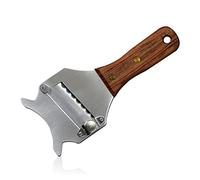 LEEQ Trancheur de Truffes - Rasoir à Truffe Trancheuse à Fromage à Truffe Réglable avec Poignée en Bois pour Légumes, Ail, Champignons(19,5 x 8 x 1,2 cm)