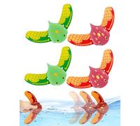 LEEQBCR 4 pièces Glider sous-marin, jouets de piscine, jouets de plongée, jouets de piscine, il suffit d'appuyer sur celui-ci sous la surface de l'eau et il se déplace comme un petit poisson