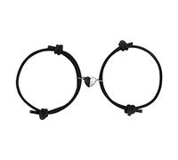 LEEQBCR Bracelet Couple Amour avec Aimant Bracelet Attraction Mutuelle Aimant Couple Bracelet Amitié Dames Hommes Cadeaux