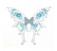 LeeQinersw 1 Costume Adulte Déguisement Papillon Appendices Accessoire Léger Effet Visuel Vive Convient pour Festival Spectacle Animation Photo, Bleu, Taille Unique