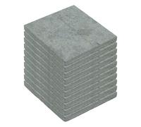 LeeQinersw 10 Pièces Plaque de Ciment Planche Miniature Découpable pour Modélisme Maquette DIY Convient pour Décoration Maison Activités Manuelles, 6x6cm