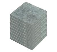 LeeQinersw 10 Pièces Plaque de Ciment Planche Miniature Découpable pour Modélisme Maquette DIY Convient pour Décoration Maison Activités Manuelles, 12x12cm