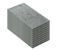 LeeQinersw 10 Pièces Plaque de Ciment Planche Miniature Découpable pour Modélisme Maquette DIY Convient pour Décoration Maison Activités Manuelles, 6x12cm