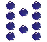 LeeQinersw 10pcs Universal Vis Key Cisque et ciseaux Outil de réglage, Violet