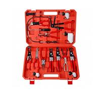 LeeQinersw 17 Pièces Kit Pinces à Collier Étui Polyvalent Pince à Collier Durite Robuste Pince Serrage Durite pr Bricoleurs