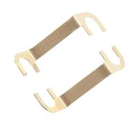 LeeQinersw 2 connecteurs de cosses de fil de haut-parleur pour coupelle de borne, besoins de câblage polyvalents, connecteur de haut-parleur en cuivre pour, A
