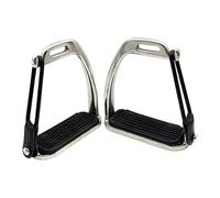 LeeQinersw 2 étriers D'équitation, Repose-Pieds Antidérapant, Protection Confortable pour L'équitation, étriers de Selle pour Le Sport, Les Activités de
