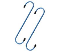 LeeQinersw 2 Pièces Crochets pour Étrier de Frein Supports de Maintenance Outil Mécanique et Cintre Robuste en Fer Solide avec Embouts Protecteurs Adapté pour Le, Bleu
