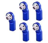 LeeQinersw 5 Pièces M3 Courbées pour Modèle de Voiture 1/10, Accessoires de Direction, Bleu
