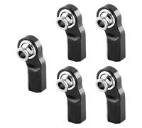 LeeQinersw 5 Pièces M3 Courbées pour Modèle de Voiture 1/10, Accessoires de Direction, Noir