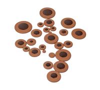 LeeQinersw 8 Pièces Outils Réparation Saxophone Tampons Ensemble Entretien Acier Inoxydable Prise Ferme Adaptés pour Réglage Précis Saxophone Alto Soprano Ténor