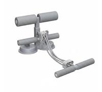 LeeQinersw Abdominal Appareil Abdos Barre d'Appui Sit Up Ventouse Forte Adhérence Réglage par Corde Élastique Rouleaux Mousse Confort Stabilisation des, Gris, Gris Élégant