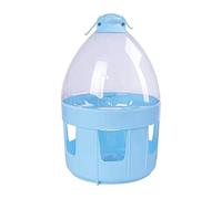LeeQinersw Abreuvoir Automatique pour Pigeons, Distributeur d'eau Suspendu pour Perroquets, Récipient Amovible en PP, Crochet Portable, Convient Aux Colombes, 6L