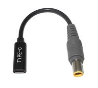 LeeQinersw Adaptateur DC Câble Convertisseur 7.9x5.5mm vers Connecteur Carré Câble Chargeur Adaptateur Sécurité Surtension Convient pour Ordinateur Portable