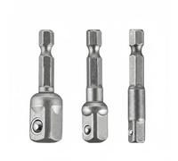 LeeQinersw Adaptateur de Mèche Perceuse Set Convertisseur Douille Embout Rallonge en Acier Robuste avec Fixation Sécurisée et Conception Emboîtable Adapté à, color to 6