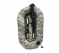 LeeQinersw Aile de Flottabilité de Plongée Wing Dorsale Vessie Compensateur de Flottabilité Gilet Conception à Fentes Carrées pour Harnais Tuyau Basse Pression, Camouflage du Désert