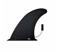 LeeQinersw Aileron de Planche à Voile Aileron de Paddle Aileron de Surf Base à Verrouillage Ferme en PVC Montage Express sans Outils Stable Adapté aux Planches, Single Fin