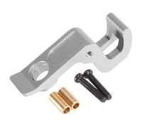 LeeQinersw Aluminium En Alliage de Carrosserie Clip Clip pour RC Cars 1:16 Échelle, Argent