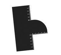 LeeQinersw Améliorer la carte pour, le fabricant de cheveux, avec des indicateurs de mesure Couleur Spray Barbe Tool pour les hommes