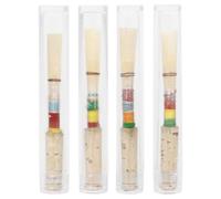 LeeQinersw Anche d'Haubois Anche Bec Liège Fabrication en Naturel à Timbre Chaud Enroulement de Fil pour Maintien Tube Transparent Anti-poussière Adaptée aux Leçons Orchestre Représentation 8.4cm