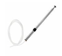 LeeQinersw Antenne Télescopique Voiture Argent Antenne Remplacement AM/Résistant pr Intempéries pr Entrien Auto n