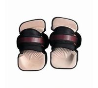 LeeQinersw Aquatic Footwear Sangle de Pied pour Planche Fixation Bottes de Pied Attaches Antidérapantes Réglables Matériau Caoutchouc et Métal avec Ajustement, Brown White S-07