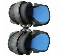 LeeQinersw Aquatic Footwear Sangle de Pied pour Planche Fixation Bottes de Pied Attaches Antidérapantes Réglables Matériau Caoutchouc et Métal avec Ajustement, Blue S-03