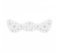 LeeQinersw Autocollant Visage Imperméable Autocollant Visage Sticker Visage Décalcomanie Visage Tatouage Temporaire Maintien Fiable Pendant Événements Effet, Motif QBLT-003 Flocons De Neige