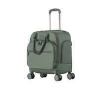 LeeQinersw Bagage Cabine Homme Valise Sac Trolley Bagage Cabine avec Compartiment Organisation Interne Tissu Oxford Hydrofuge Roues Pivotantes et Poignée de, Array, Vert Pin