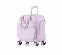LeeQinersw Bagage Cabine Homme Valise Sac Trolley Bagage Cabine avec Compartiment Organisation Interne Tissu Oxford Hydrofuge Roues Pivotantes et Poignée de, Array, Violet Aurore