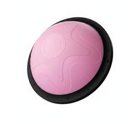 LeeQinersw Ballon d'Équilibre pour Enfants Accessoire d'Entraînement Physique avec Base Solide Surface Structurée Développement de Contrôle Corporel Plastique, Pink, 46CM