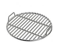 LeeQinersw Barbecue Grille Grille à Deux Poignées Grille de Rôtissage Grille Renforcée Structure pour Manipulation Pratique Convenant Outdoor Cooking Fête Barbecue Familial, 33 Cm