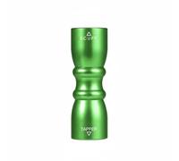 LeeQinersw Billiard Cue Tip Perforateur Scuffer Outil Billard Accessoire Queue Aluminium Compact Pratique Adapté pour Joueurs Réguliers Domicile Espace Collectif, Vert