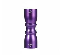 LeeQinersw Billiard Cue Tip Perforateur Scuffer Outil Billard Accessoire Queue Aluminium Compact Pratique Adapté pour Joueurs Réguliers Domicile Espace Collectif, Violet
