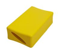 LeeQinersw Bloc de Léger et Stable pour Entraînement à Domicile et en Salle Accessoire Essentiel pour Le Pilates et Le Adapté Aux Adultes et Aux Adole, Jaune