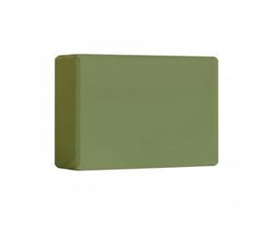 LeeQinersw Bloc d'Étirement Bloc de Jambe Accessoire pour Exercices Mousse EVA Soutien Solide Surface Antidérapante Convient pour Femmes Adultes Maison, Vert Forêt