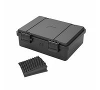 LeeQinersw Boîte à Outils Matériel Coffret Valise, JSJM1813, Noir, avec Éponge, 180 120 38mm Interne, 198 152 46mm Externe