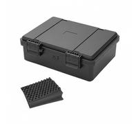 LeeQinersw Boîte à Outils Matériel Coffret Valise, JSJM2115H, Noir, avec Éponge, 210 150 69mm Interne, 228 182 77mm Externe