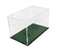 LeeQinersw Boîte Du Support de Balle de Rugby 12.5x7x7.4 Pouce Affichage Transparent pour Les Objets de Collection, Style A