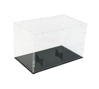 LeeQinersw Boîte Du Support de Balle de Rugby 12.5x7x7.4 Pouce Affichage Transparent pour Les Objets de Collection, Style B