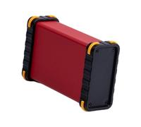 LeeQinersw Boîtier En Aluminium pour Composants électroniques, Installation Facile Par Un Professionnel, Boîtier pour Projets électroniques DIY, Boîte à Instrume, Rouge