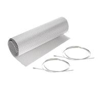 LeeQinersw Bouclier Thermique d'Échappement Automobile, Protection Thermique Moteur, Isolant Thermique Auto avec Attaches de Câble, pour Moteur/Châssis