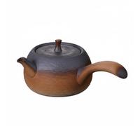 LeeQinersw Bouilloire Électrique en Céramique Théière Kettle Verseuse Chauffe-eau Cuisson Argile Pottery Argile Façonnée à la Main, Théière Latérale De Style Encre Ancienne, 680 Ml
