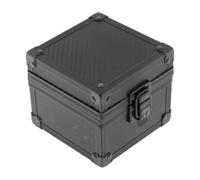 LeeQinersw Box Box Organisateur Organisateur Single Slot Affiche Watch Rangement pour Memento, Fibre de Carbone Noir